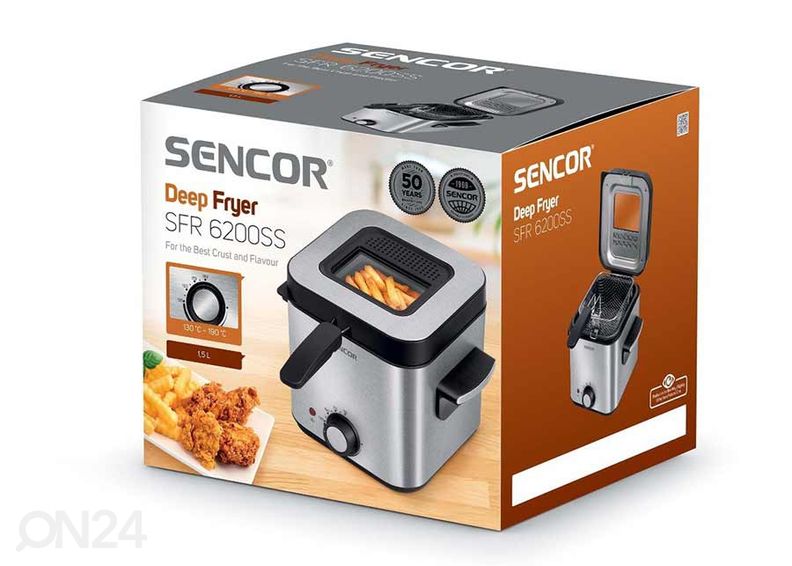 Kuumailma-friteerauskeitin Sencor SFR6200SS kuvasuurennos