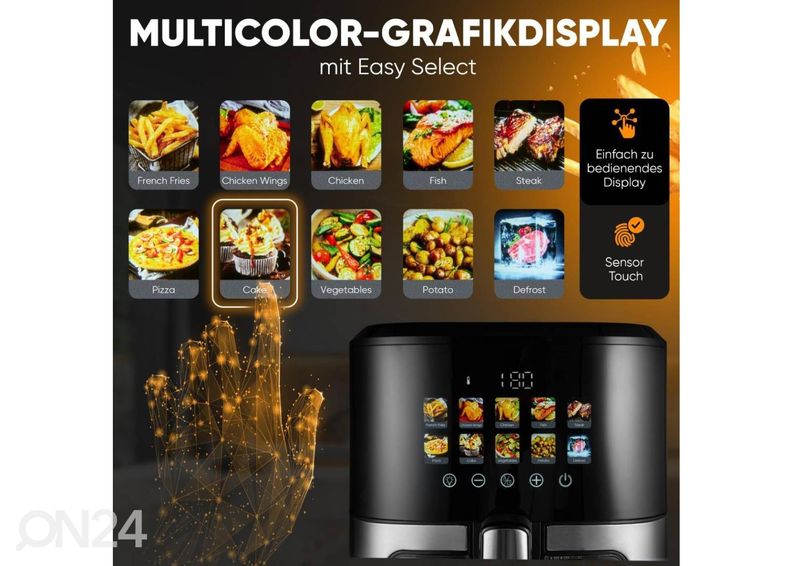 KuumailmakeitinProfiCook PCFR1286H kuvasuurennos