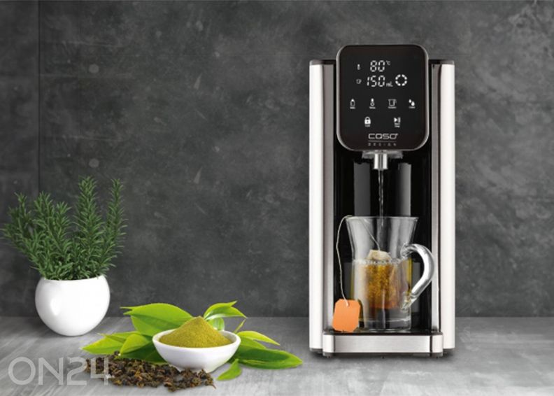 Kuumavesiautomaatti Caso Hot 7, musta/ruostumaton teräs kuvasuurennos