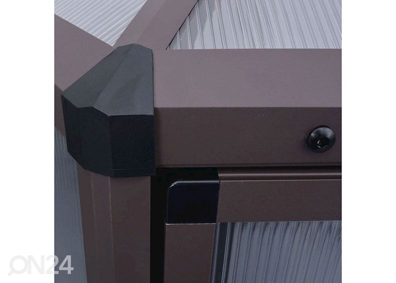 Kuusikulmainen kasvihuone kuvasuurennos