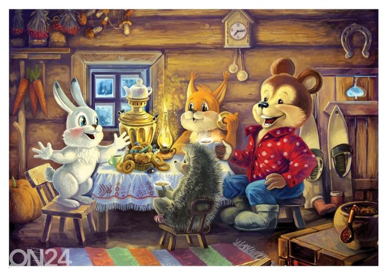 Kuvatapetti Tea Party 400x260 cm kuvasuurennos