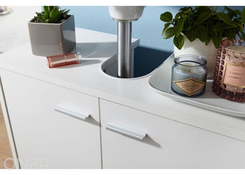 Kylpyhuoneen allaskaappi 55x60 cm kuvasuurennos