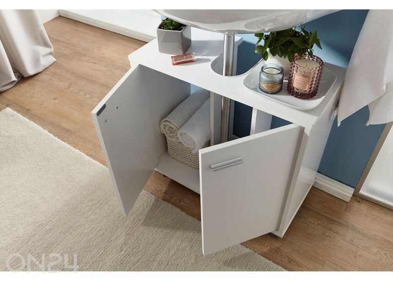 Kylpyhuoneen allaskaappi 55x60 cm kuvasuurennos