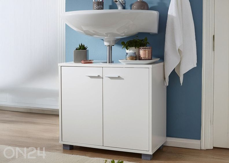 Kylpyhuoneen allaskaappi 55x60 cm kuvasuurennos