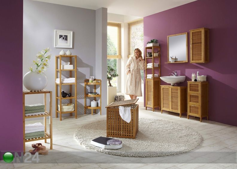 Kylpyhuoneen hylly BALI 8 kuvasuurennos
