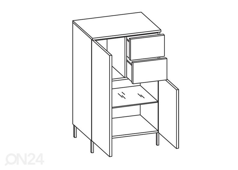 Kylpyhuoneen kaappi 312 kuvasuurennos