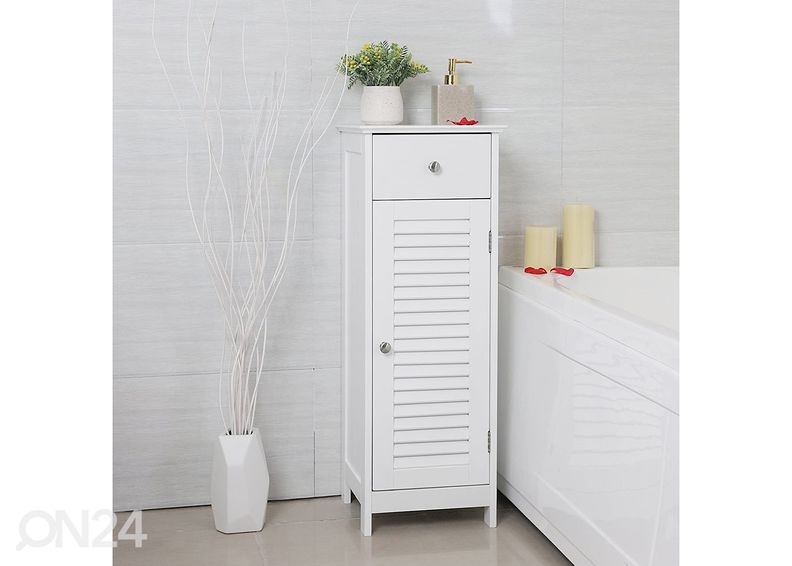 Kylpyhuoneen kaappi 32 cm, valkoinen kuvasuurennos