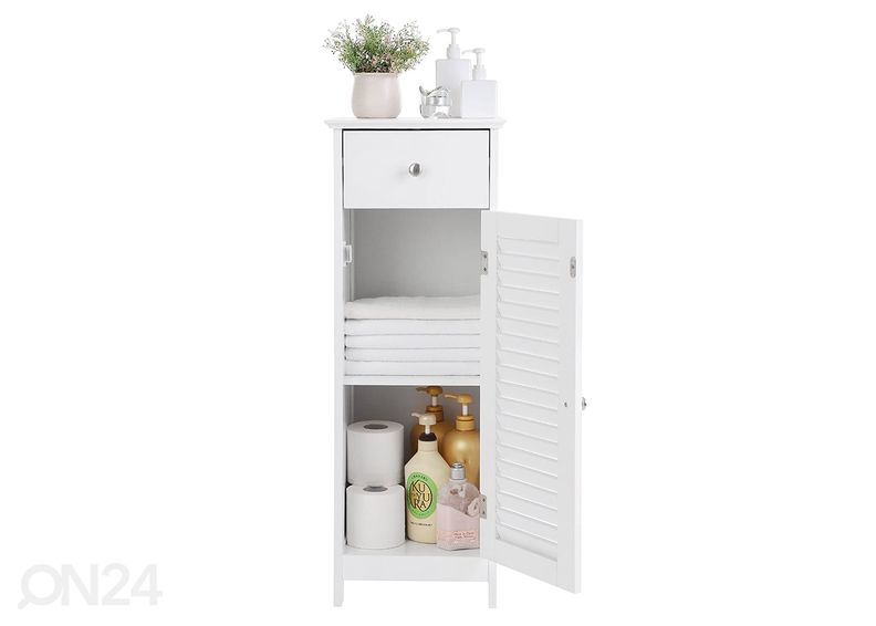 Kylpyhuoneen kaappi 32 cm, valkoinen kuvasuurennos