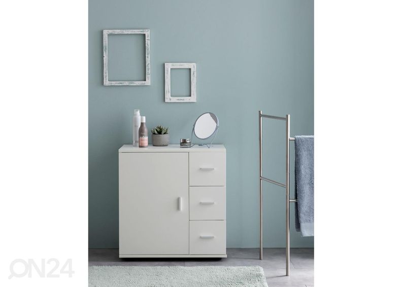 Kylpyhuoneen kaappi 60 cm, valkoinen kuvasuurennos