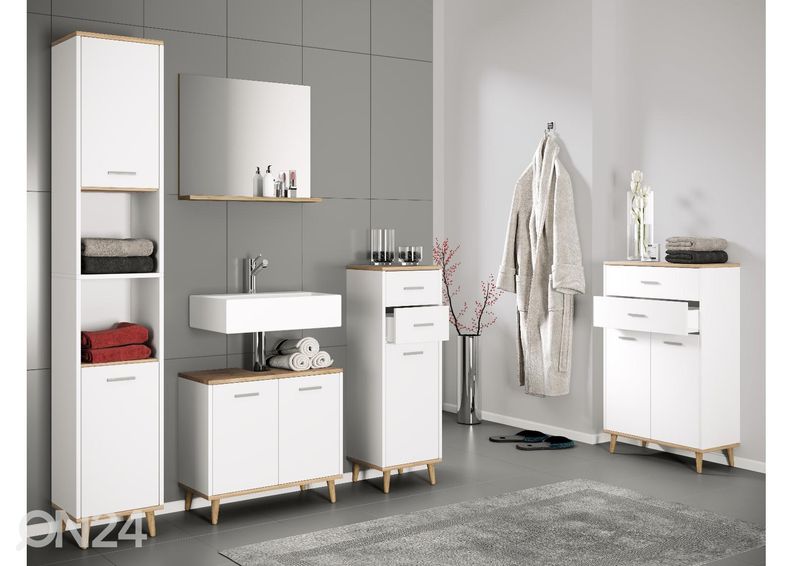 Kylpyhuoneen kaappi / lipasto Landos 60 cm kuvasuurennos