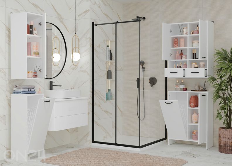 Kylpyhuoneen kaappi Nina kuvasuurennos