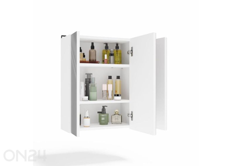 Kylpyhuoneen kaappi peilillä Pola kuvasuurennos