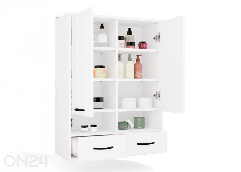 Kylpyhuoneen kaappi seinälle Nina kuvasuurennos
