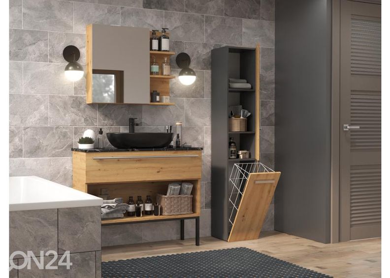 Kylpyhuoneen kaappi Twist IV kuvasuurennos