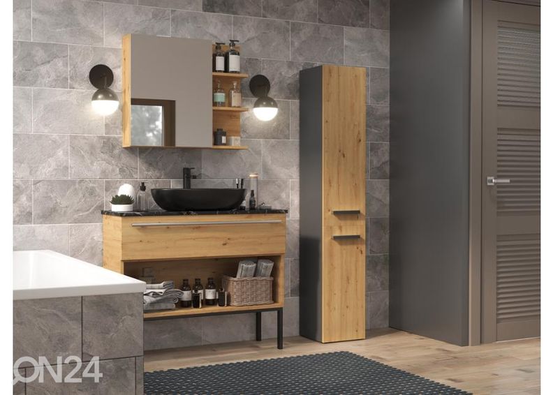 Kylpyhuoneen kaappi Twist IV kuvasuurennos