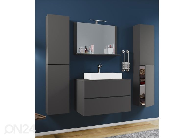 Kylpyhuoneen kalusteet Lendas M 60 cm kaapeilla kuvasuurennos