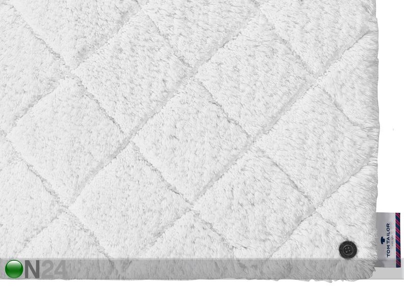 Kylpyhuoneen matto Cotton Pattern 60x100 cm kuvasuurennos