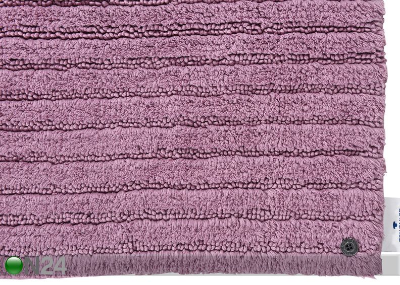 Kylpyhuoneen matto Cotton Stripe 60x60 cm kuvasuurennos