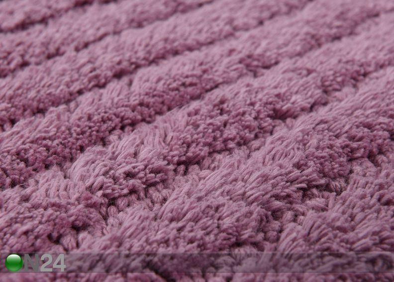 Kylpyhuoneen matto Cotton Stripe 60x60 cm kuvasuurennos