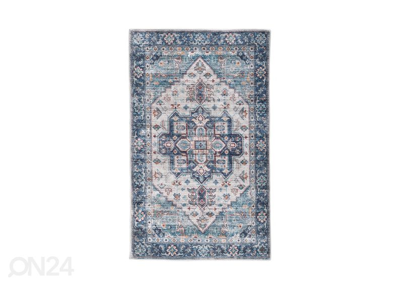 Kylpyhuoneen matto Tom Tailor Oriental Bath 60x100 cm, turkoosi kuvasuurennos