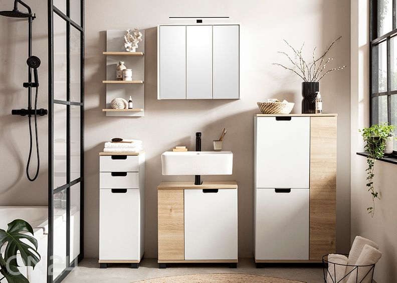 Kylpyhuoneen seinähylly Emmik kuvasuurennos