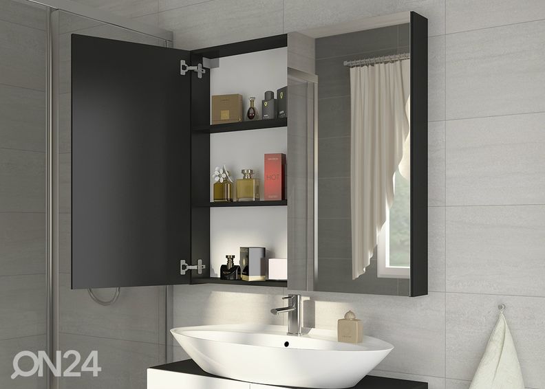 Kylpyhuoneen seinäkaappi 60 cm kuvasuurennos