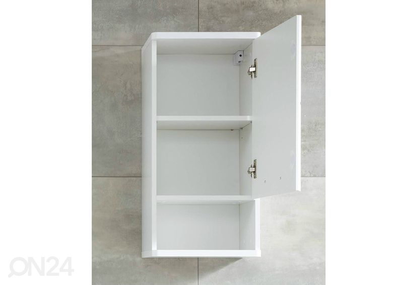 Kylpyhuoneen seinäkaappi Monte kuvasuurennos