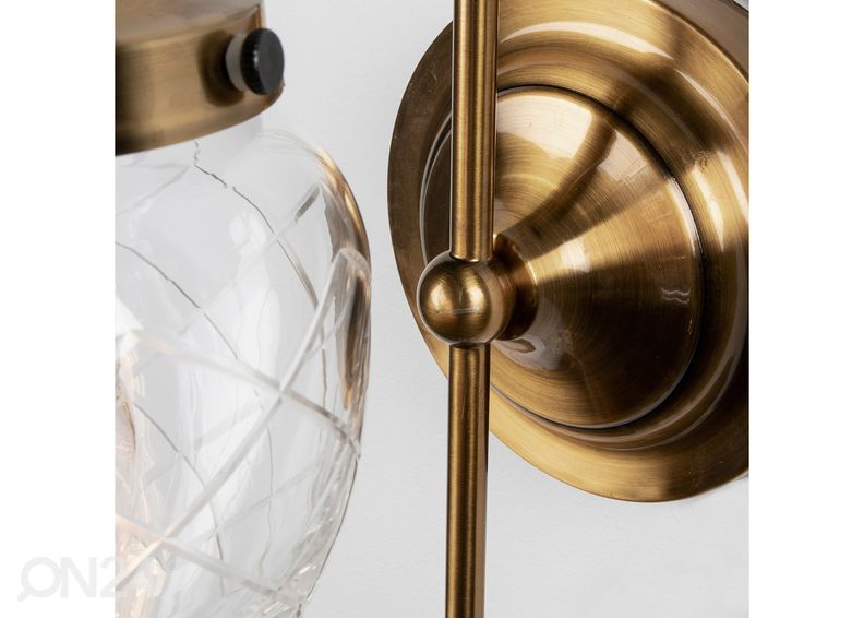 Kylpyhuoneen valaisin Juni, läpinäkyvä kuvasuurennos