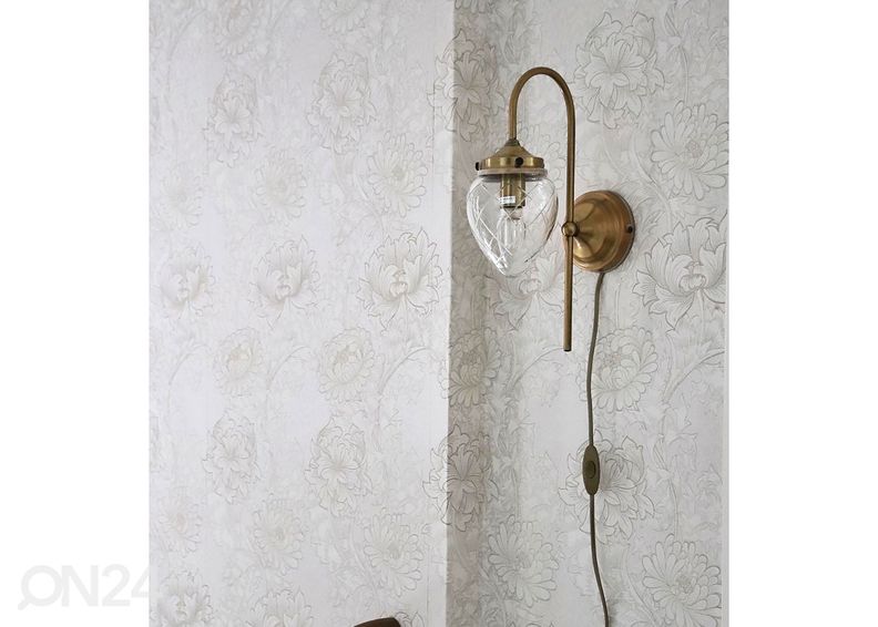 Kylpyhuoneen valaisin Juni, läpinäkyvä kuvasuurennos