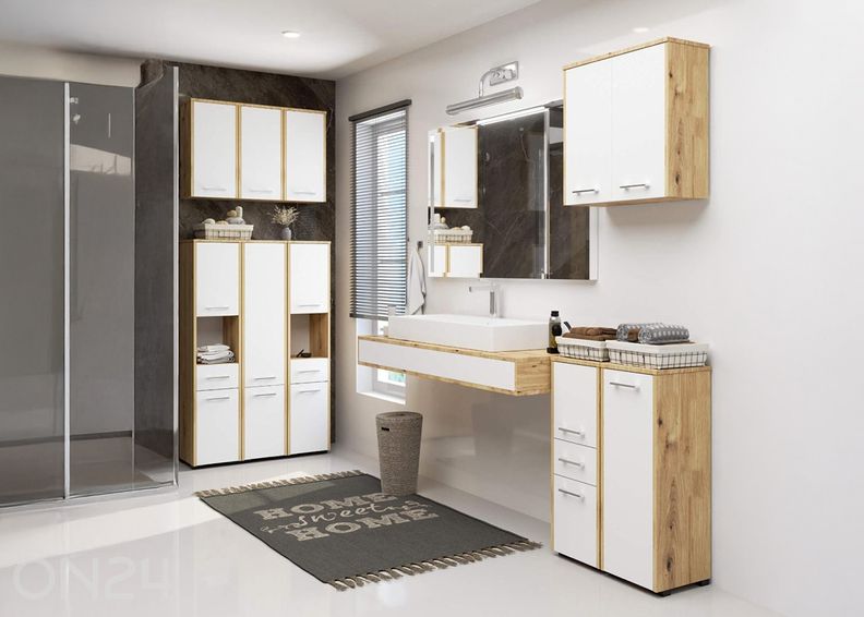 Kylpyhuoneen yläkaappi Fin kuvasuurennos