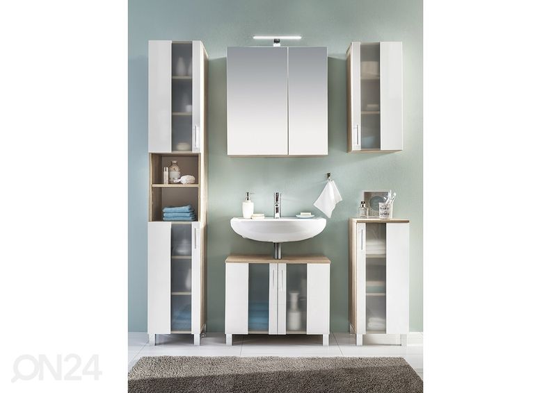 Kylpyhuoneen yläkaappi Porto kuvasuurennos