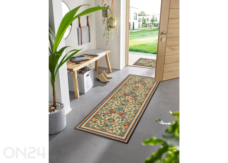 Kynnysmatto Garden Luxe Blue 50x75 cm kuvasuurennos