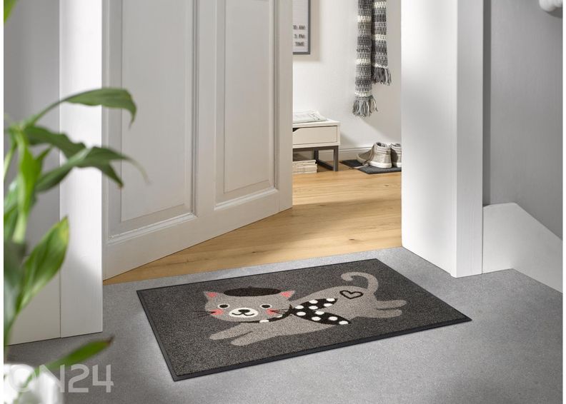 Kynnysmatto Madame Minou, 50x75 cm kuvasuurennos