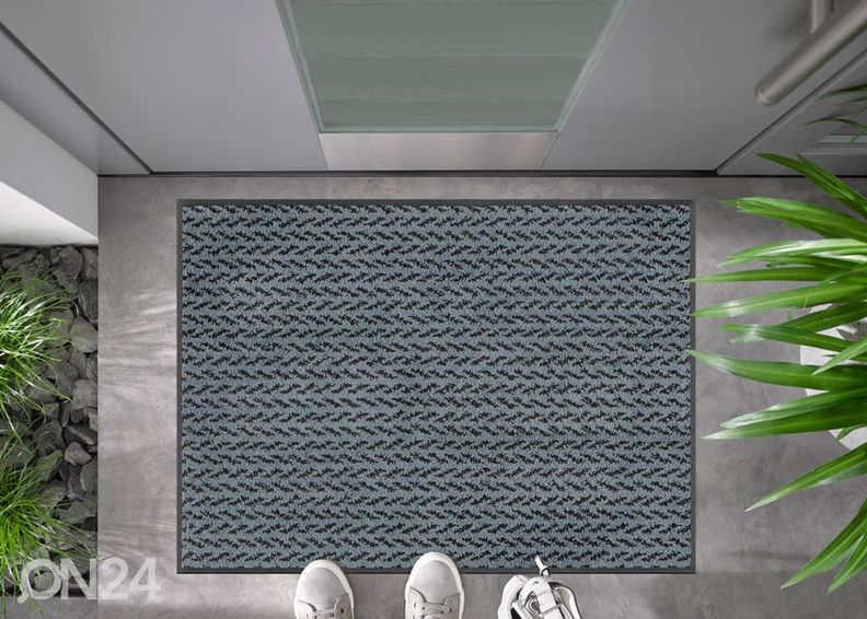 Kynnysmatto Revive Duo Denim 60x90 cm kuvasuurennos