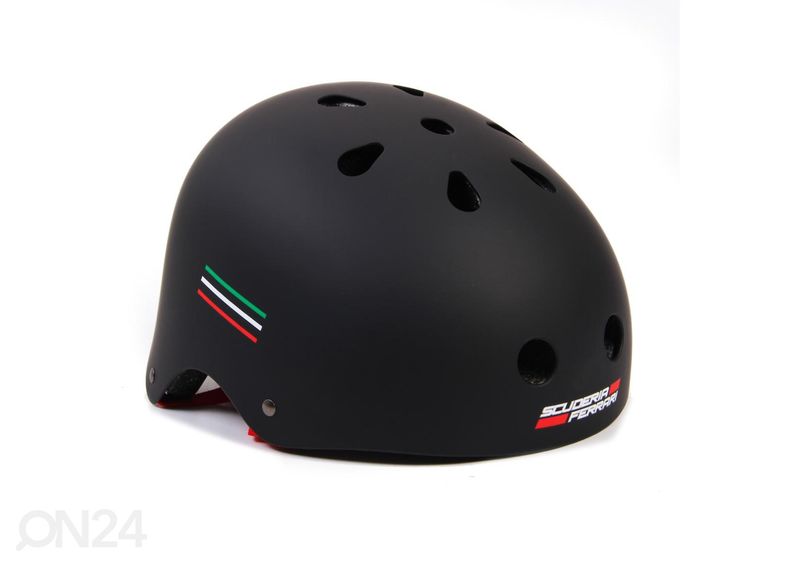 Kypärä Ferrari M 53-56 cm musta kuvasuurennos