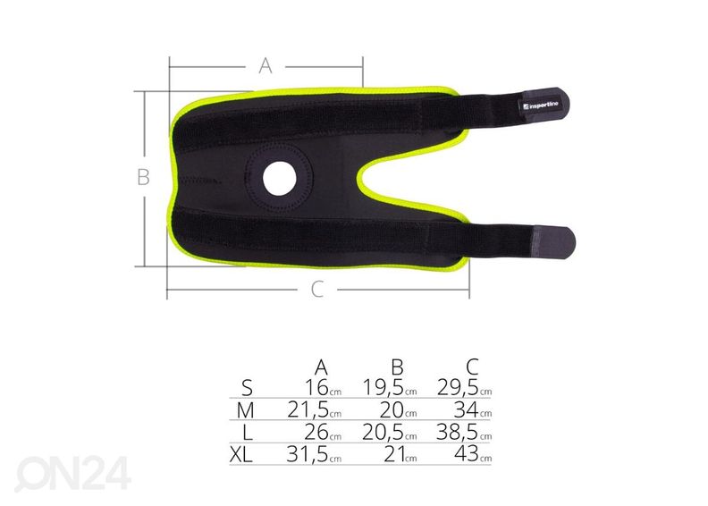 Kyynärpään tukiside magnetic bamboo inSPORTline kuvasuurennos
