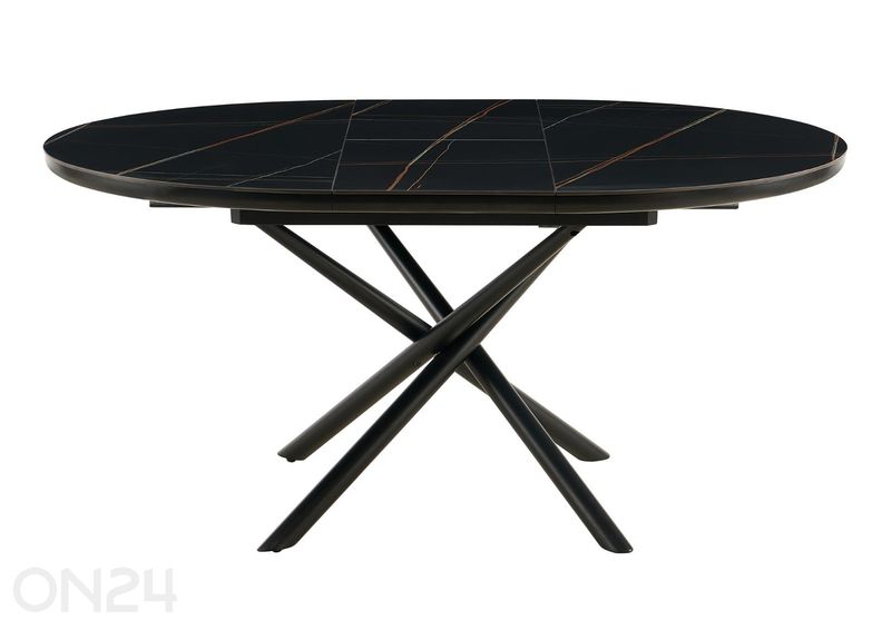 Laajennettava ruokapöytä Ø120 cm kuvasuurennos