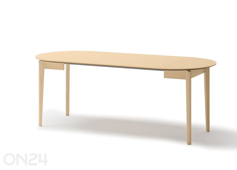 Laajennettava ruokapöytä Plot Ø 90x90/210 cm kuvasuurennos
