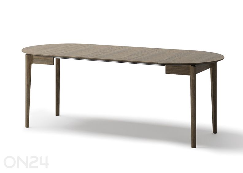 Laajennettava ruokapöytä Plot Ø 90x90/210 cm kuvasuurennos