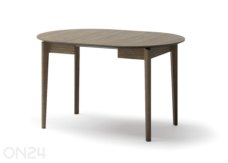 Laajennettava ruokapöytä Plot Ø 90x90/210 cm kuvasuurennos