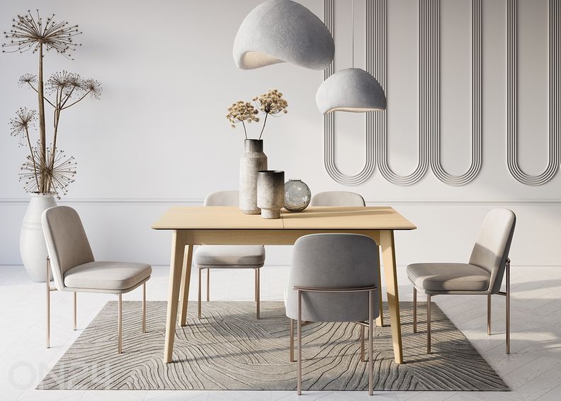 Laajennettava ruokapöytä Plot 85x145/220 cm kuvasuurennos