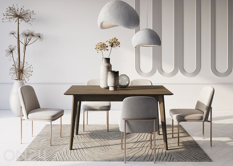 Laajennettava ruokapöytä Plot 85x145/220 cm kuvasuurennos