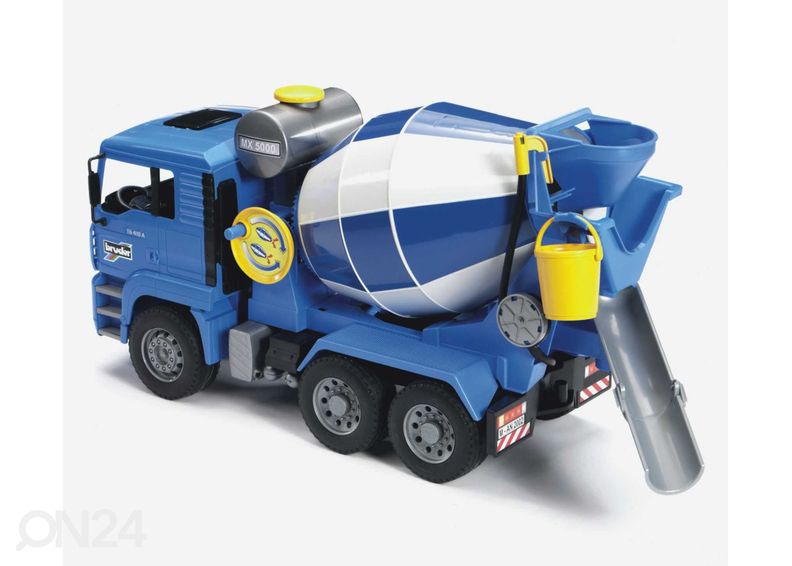 Laastiauto BRUDER MAN 1:16 kuvasuurennos