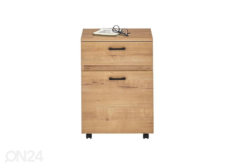 Laatikosto pyörillä Corinth kuvasuurennos