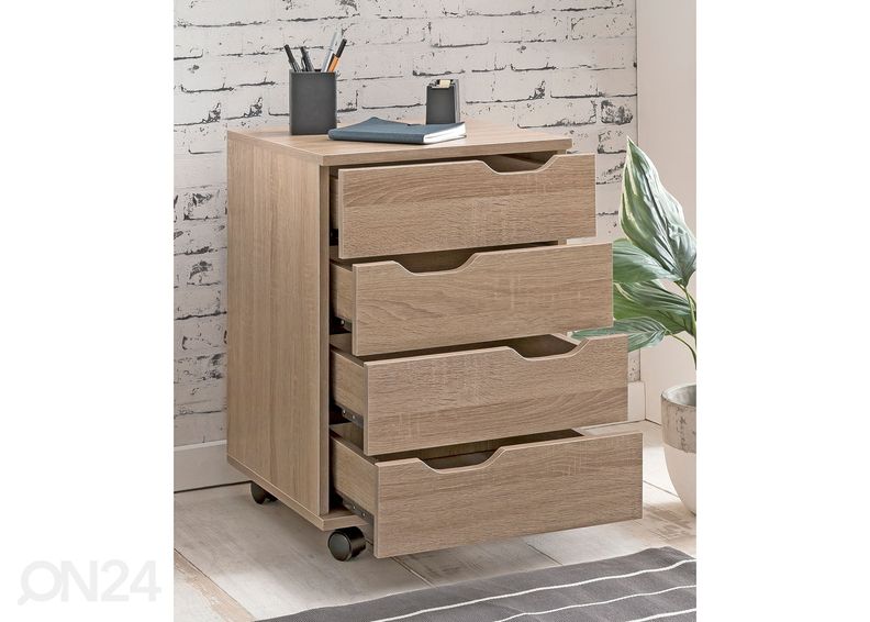 Laatikosto, sonoma tammi kuvasuurennos