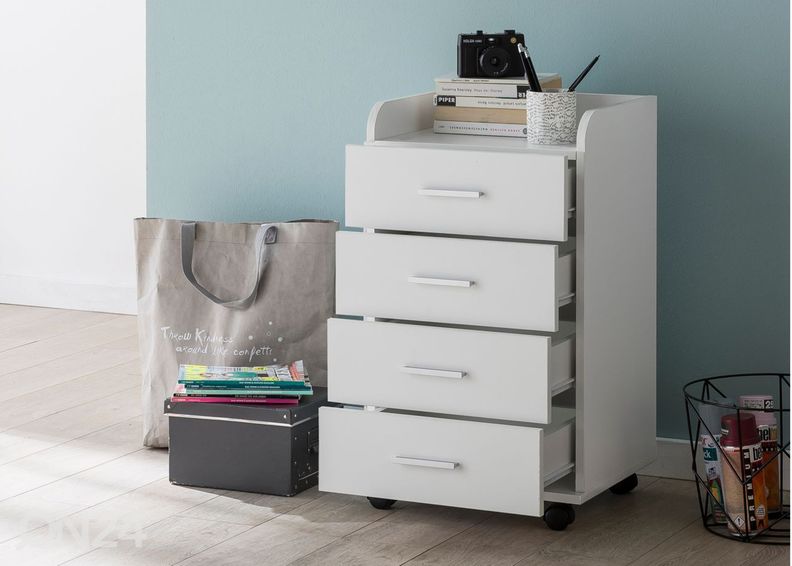 Laatikosto, valkoinen kuvasuurennos