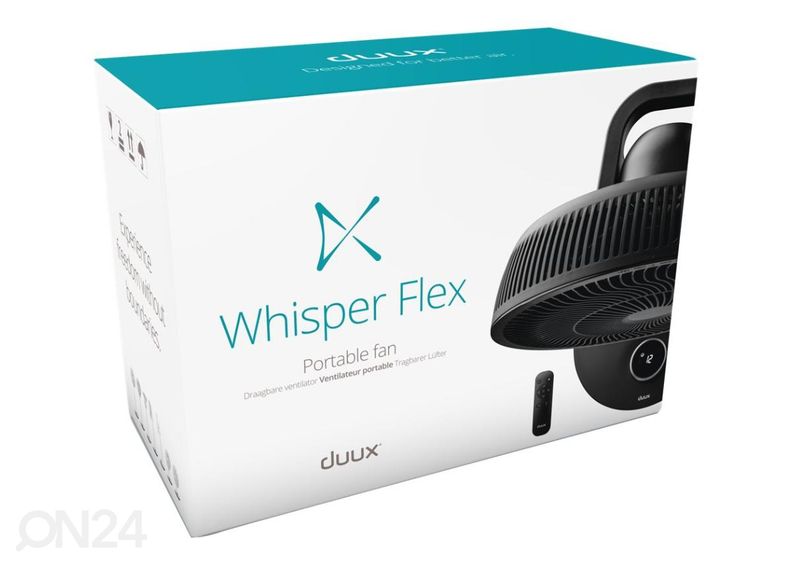 Ladattava lattiatuuletin akulla Duux Whisper Flex DXCF12 kuvasuurennos