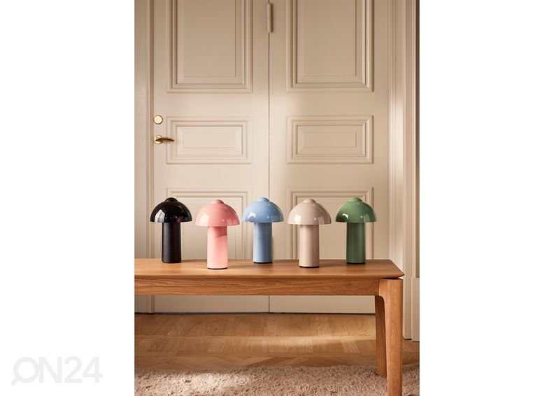 Ladattava pöytävalaisin Buddy, hiekansävyinen kuvasuurennos