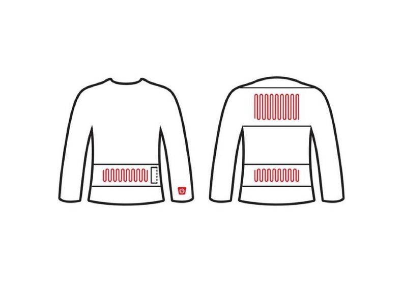 Lämmitettävä pusero Glovii GJ1 kuvasuurennos