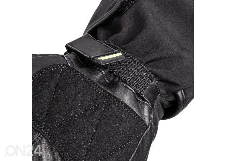 Lämmitettävät hanskat inSPORTline HEAT vihreä vihreä XS kuvasuurennos